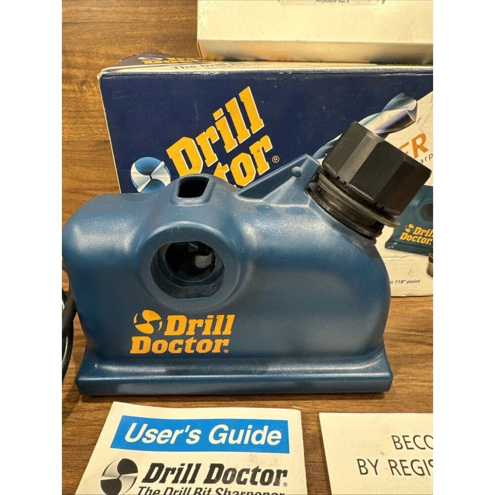 Drill Doctor Handyman 250 Drill Bit Sharpener Tested And Working In Original Box